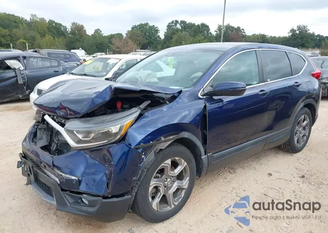 2018 Honda Cr-V Ex из США, поврежденный, VIN 7FARW1H51JE056967